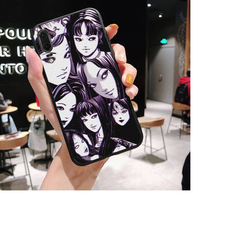 Чехол для телефона с изображением комиксов ужасов junji ito Tomie, чехол для телефона Huawei P30 plus P8 lite P9 lite, чехол для Psmart P20 pro P10 lite
