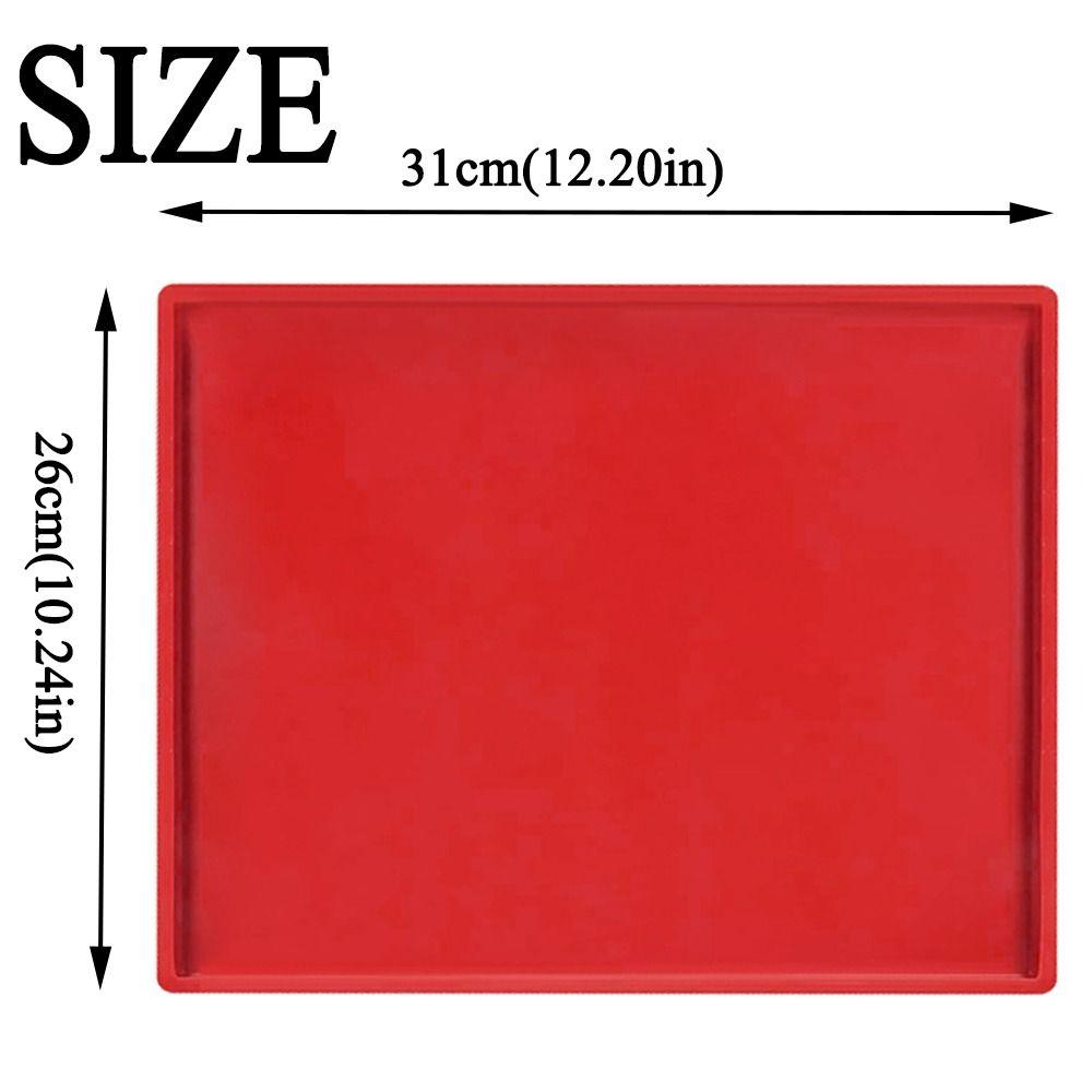 Creative Baking Mould Tray Household DIY Silicone Cookie Pad Food Grade Rectangular Swiss Pastry Mold Baking Tool