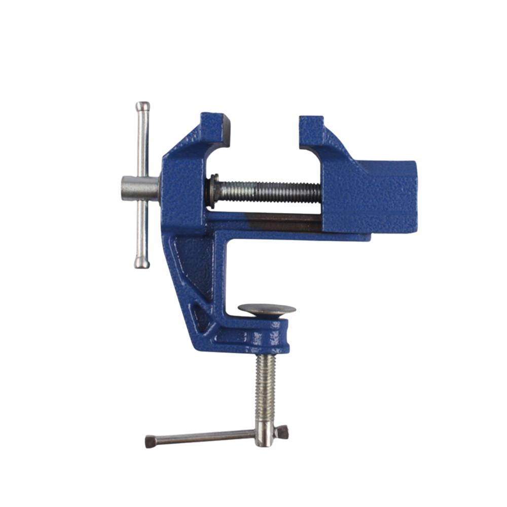 Non-Slip Jaw Portable Small Vice Cast Steel Compact Clamp Making Table Clamp Woodworking