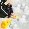 2Pcs Fun Interesting Entertainment Creative Snow Brick Maker Mould Clips for Children Snowball