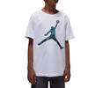 Футболка Jumpman с круглым вырезом, с коротким рукавом, дышащая, детские топы IO2797-100