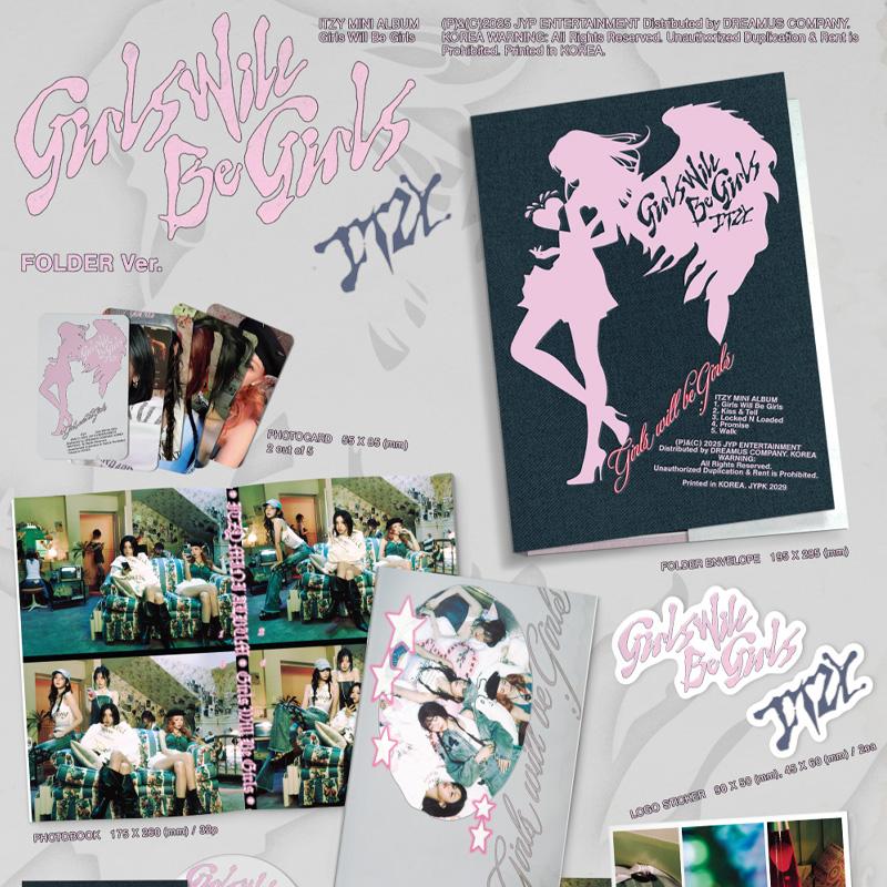 ITZY Girls Will Be Girls (Folder Ver.)