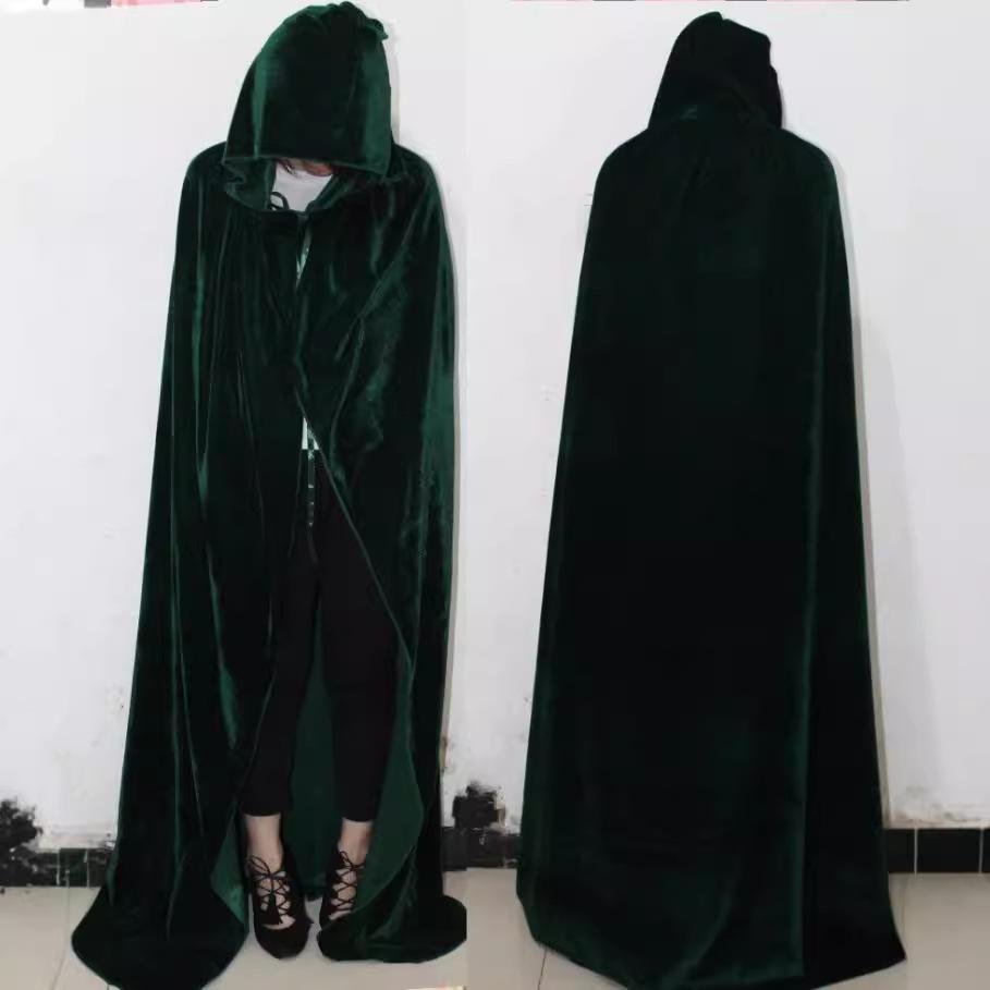 Halloween cape COS Death's Long Cloak Wizard and Witch Cloak Prince and Princess Cloak Shop