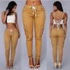 Y2K Streetwear Denim Pants High Waist Jeans Woman Cargo Elastic Sexy Skinny Pencil Jeans Plus Size