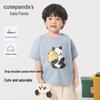 Детская летняя футболка с коротким рукавом Kaka Panda