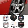 Modification for Chevrolet CAMARO SS Logo Corvette 4PCS 68mm Car Wheel Center Covers ABS Tires Hub Caps Replaced Decoration