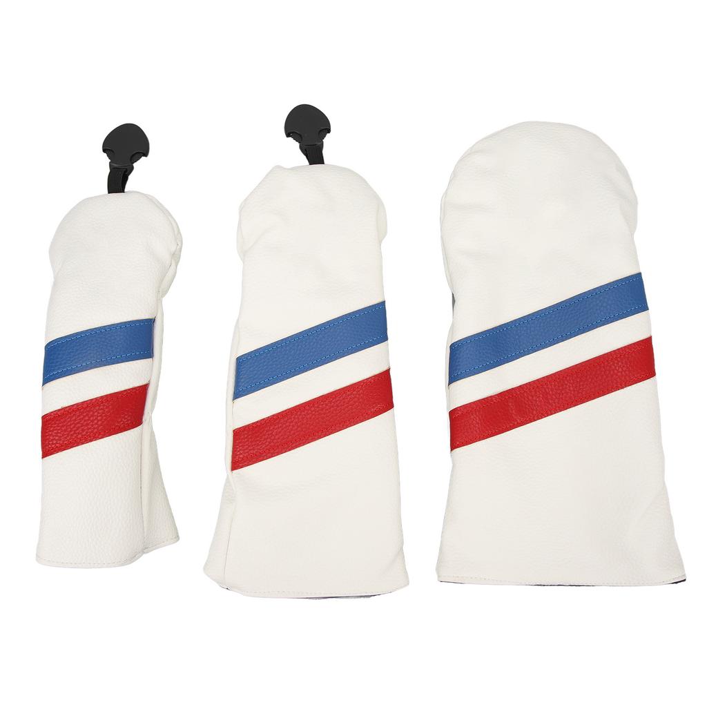 3 шт. Чехлы на головки гольф-клубов для драйвера, фейрвей-вудов, гибрида, UT, набор чехлов на головки, гольф-аксессуары