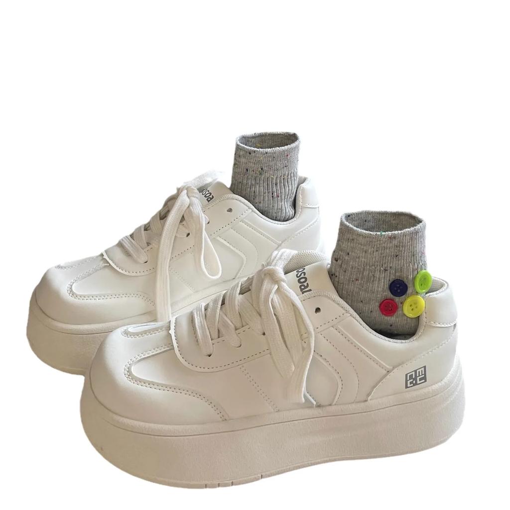 Женские повседневные кроссовки Весенняя мода Женские высококачественные балетки Вулканизированная обувь Женские туфли на платформе для ходьбы Zapatillas Mujer