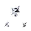 Geometric Furniture Handles Zinc Alloy Drawer Pulls Cabinet Knobs  For Cabinets, Wardrobes, Drawers