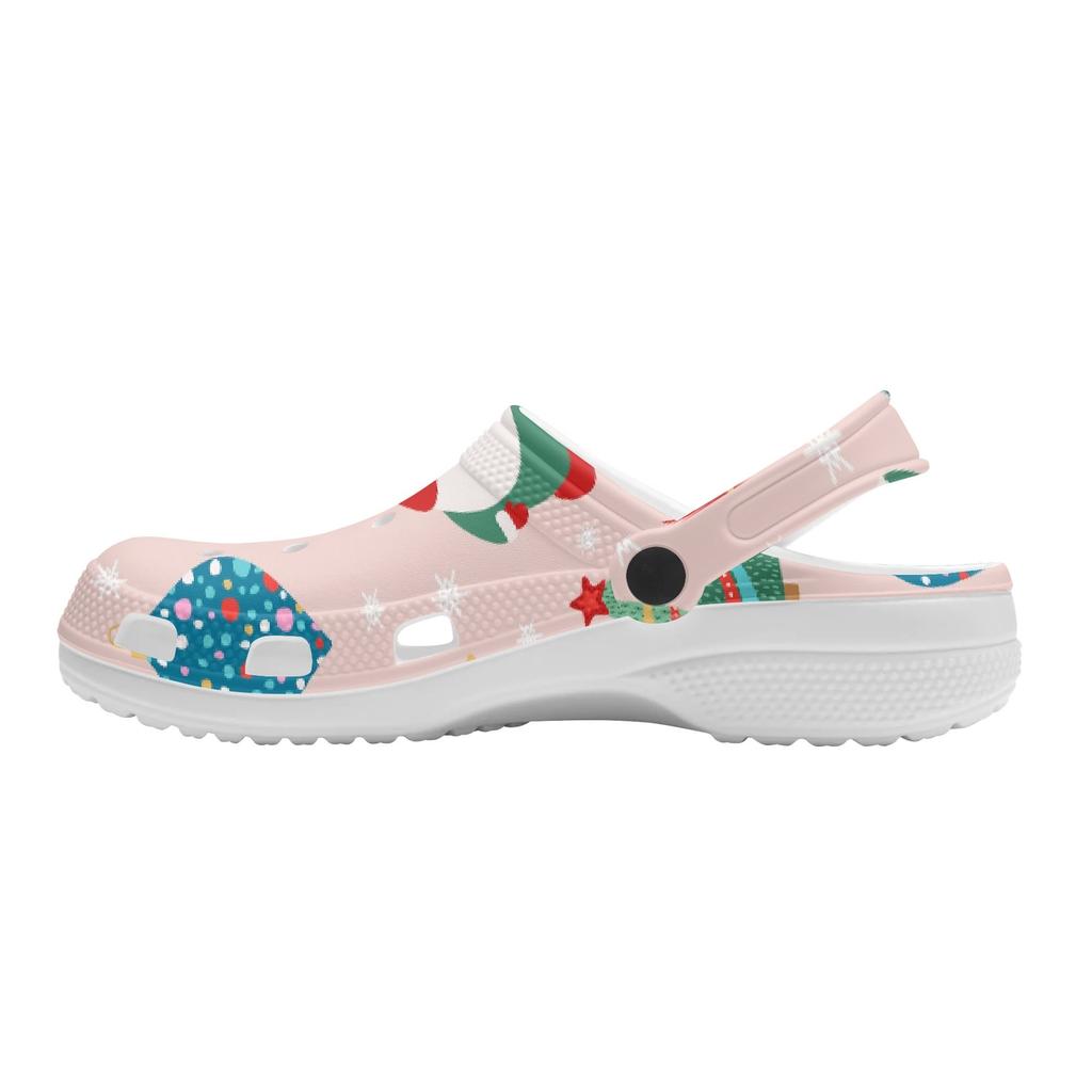 Printed EVA Water Clogs Women Men Quick Dry Soft Water Friendly Slip On Shower Pool Beach Bathroom Leisure Sandals Beach Wear