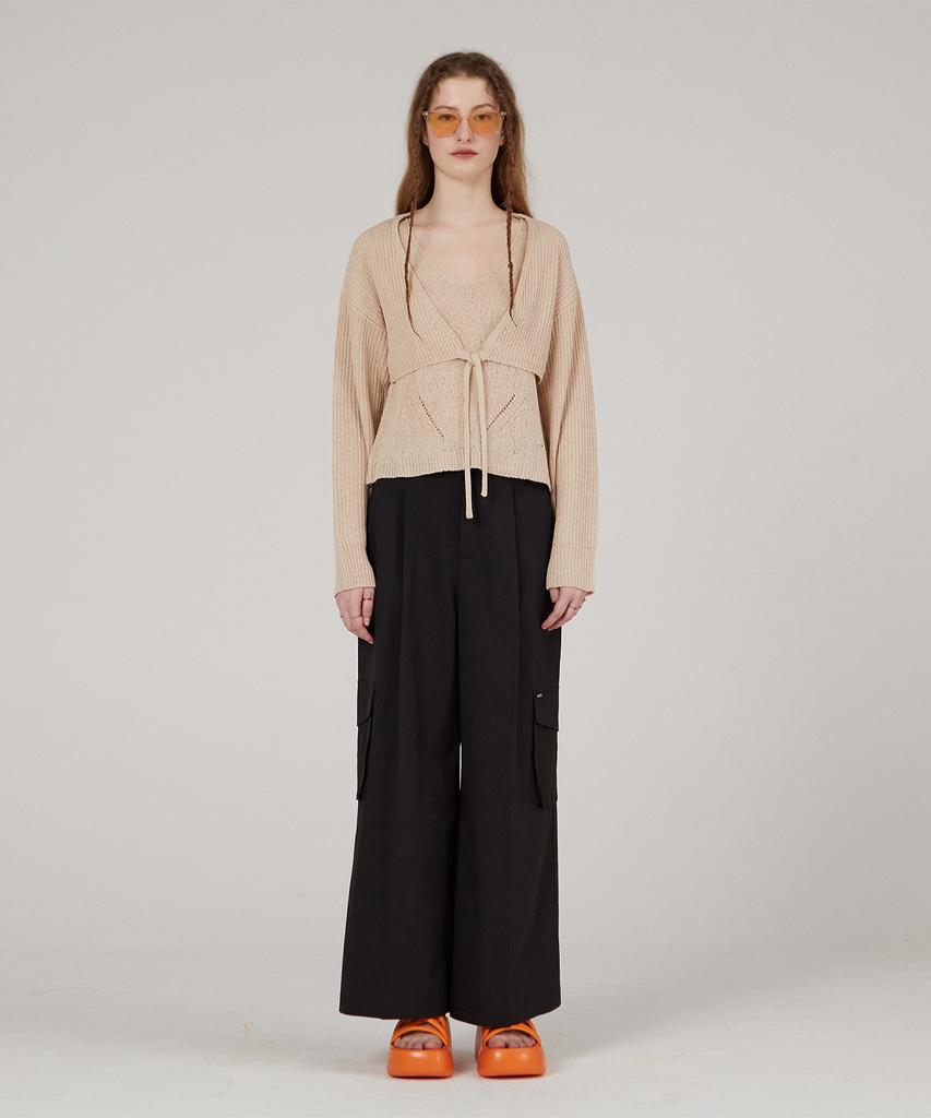 JUCYJUDY J Boucle Knit Inner Cardigan Set (On) Jykt32Aa