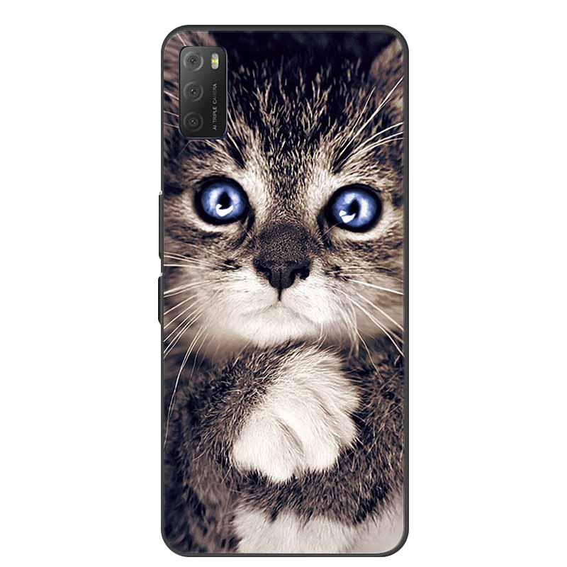 For TCL 20E Cases 20Y 20S 20B 20L Fashion Soft TPU Silicone Cartoon Phone Cases For TCL 20Y Cover Bumpers Fundas 20 E TCL 6125F