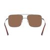 RAYBAN Металлические солнцезащитные очки неправильной геометрической формы, унисекс, стиль для пары 004/73 56-16 RB3758