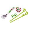 Eric Carle Training Набор палочек для еды и футляра для ложек, см. подробное описание, 1 комплект, 1 набор, 1 палочка для еды + 1 ложка + 1 футляр