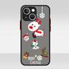 Матовый чехол с рождественской куклой оленем для Apple iPhone 14 11 13 7 12 Pro 7 XR XS Max 8 6s SE 2022, мягкий чехол для телефона