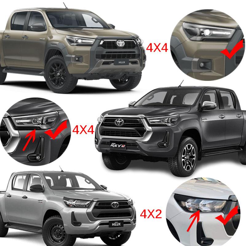 Автомобильные аксессуары ABS черный чехол для дверной ручки Стайлинг автомобиля для Toyota Hilux Revo Rocco 2016 2017 2018 4x4
