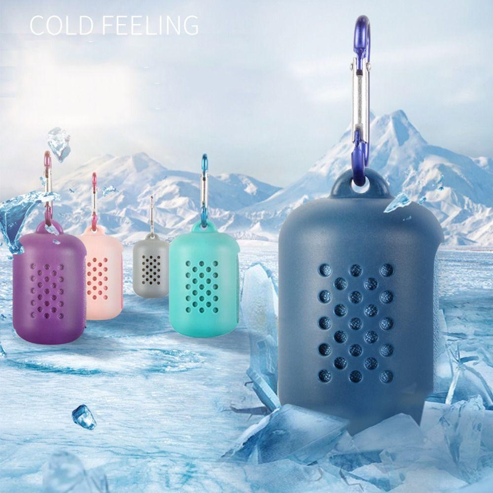 Летнее Портативное Спортивное Охлаждающее Ледяное Полотенце из Микрофибры Холодное Спортивное Полотенце Фитнес Охлаждающее Полотенце Кемпинг