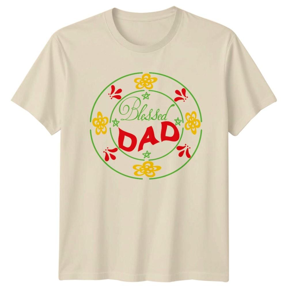 Blessed Dad Unisexs TShirt Fathers Day Family Gift For Him