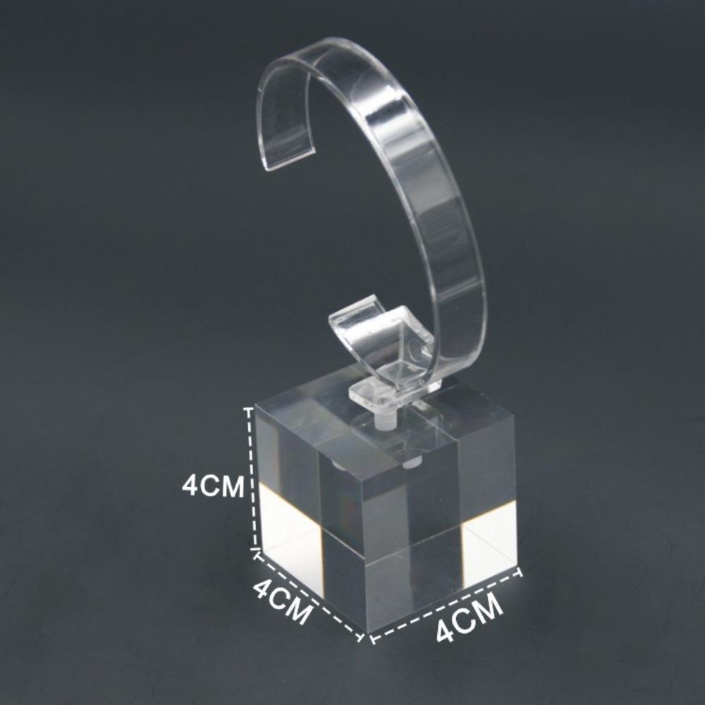 4/6/8cm Acrylic Watch Stand Lightweight Jewelry Showcase Tool Fashion Watch Display Holder