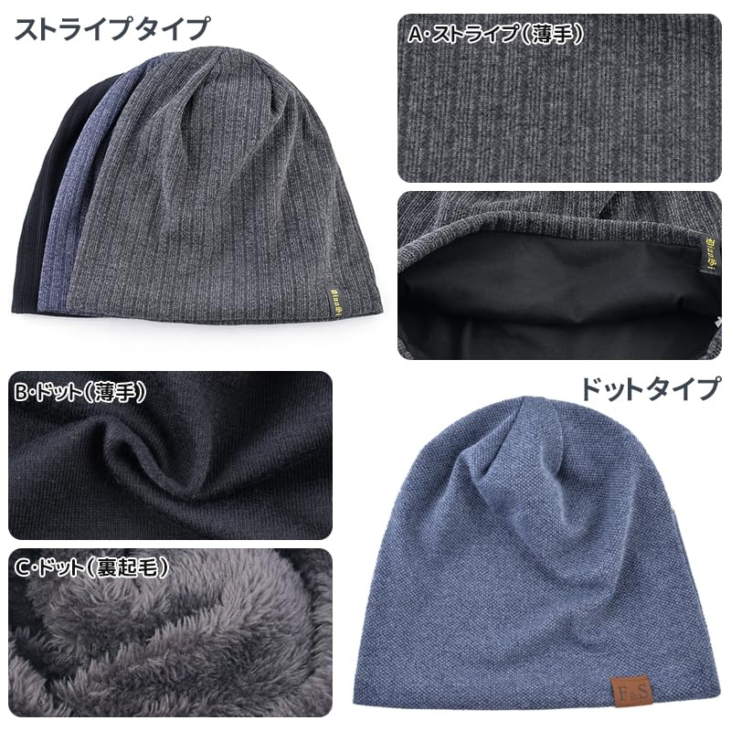 [RIZUYA] вязаная шапка мужская весна осень зима ночная шапка бини 3тип флисовая подкладка двойная структура вязаная шапка сауна шапка женская шапка для ухода медицинская шапка