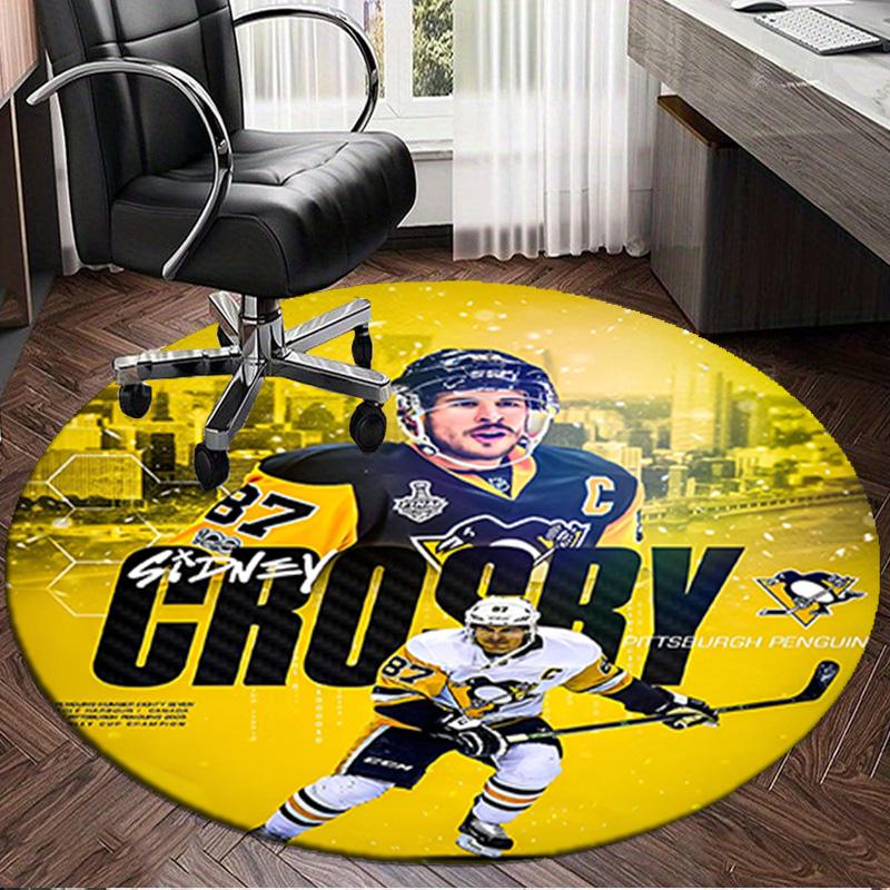 1PC Crosby Reaches Round Rug, Non-slip Chair Mat, Home Decor, Circle Carpet Perfect for Office, Bedroom, Living Room,Christmas gift