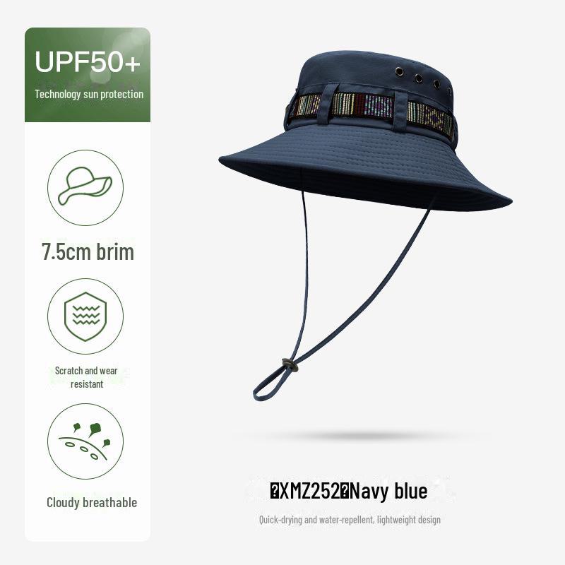 Унисекс УФ-защита быстросохнущая рыболовная шапка для активного отдыха - модель XMZ252