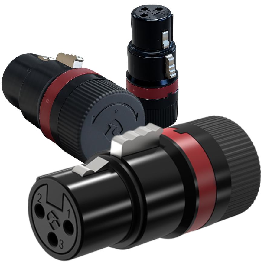 Разъем XLR Female Roxtone Lx3Fh