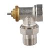 M30x1.5mm Thread Brass Angle Valve 85 Tilt Positioning Ambient Temperature Control For Heating Systems For Home Heating