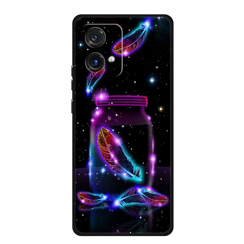 Для Motorola Moto G84 G54 5G Чехол Роскошный Мягкий Силиконовый ТПУ Задняя Крышка Телефона для Moto G54 MotoG84 Защитный Ударопрочный Fundas