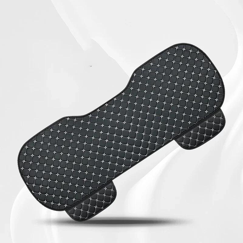 New Pu Leather Car Seat Cover Seat Back Cushion Minimalism Seat Cushion Universal Wear-resistant and Durable Four Seasons
