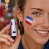 Нераздражающая Краска для Лица 3 Цвета Body Stick для Футбольных Фанатов Влагостойкая & Высоко