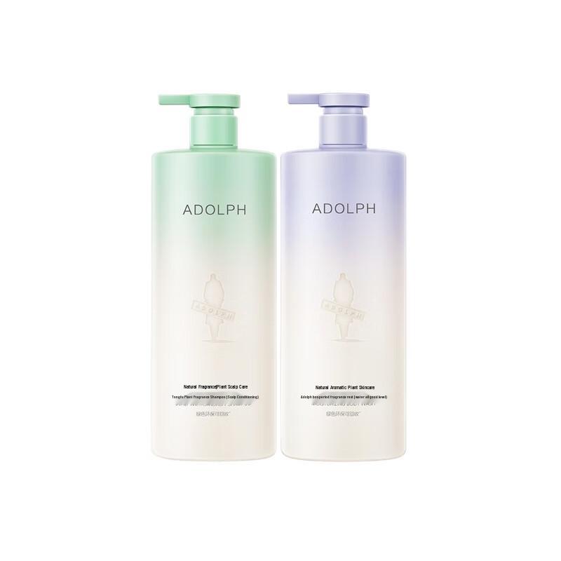 Adolph Plant Fragrance Anti-Dandruff Shampoo & Shower Gel Gift Set