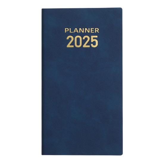 Планировщик 2025 года с января по декабрь Harcover Calendar Planner Book 120 страниц Органайзер Блокнот