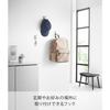 [Yamazaki] Wall Hook 3-Piece Set with Gypsum Board Pins & Wood Screws, White, 2.4 x 3 x 6.5cm (each) Tower Wall Hanger, Concealed Holes