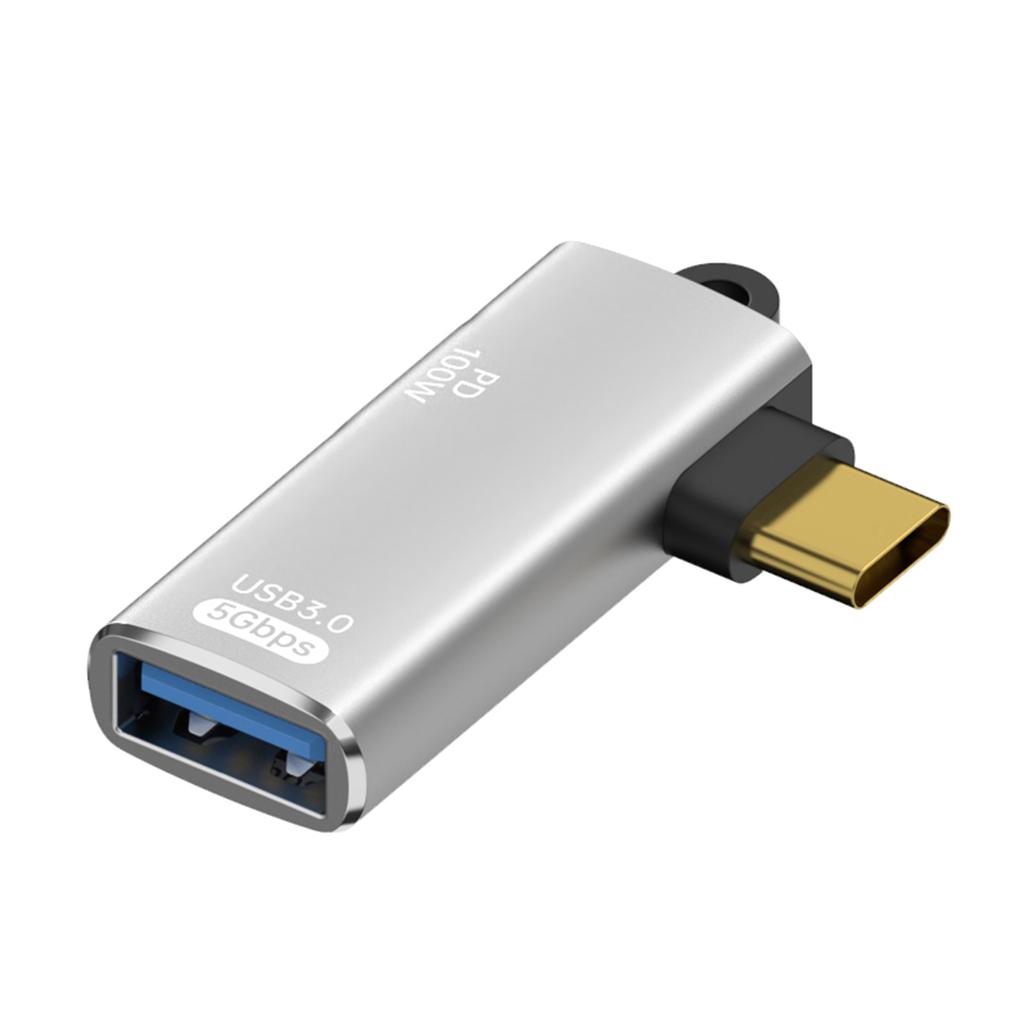 USB C To USB 3.0 Adapter Converter 5Gbps Data Transfer With Fast Charging OTG Support Suitable For Laptops And Tablets
