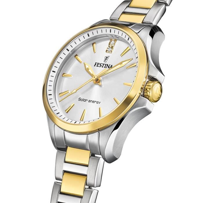 Montre Femme FESTINA en Acier Bicolore Etanche - 244633