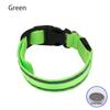 1 Pcs USB Charging Dog Collar Lamp Flashes and Lights Up Nylon Reflective LED Dog Collar LXY
