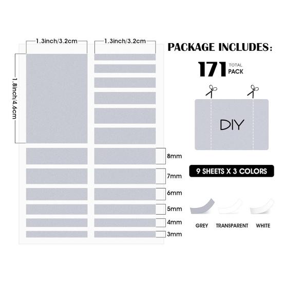 Yousheng 17 Pcs Ring Size Adjusters Loose Rings Invisible Ring Size Reducer Spacer Ring Resizer Plug-in Silicone Spirals Tightener Set with Polish