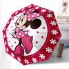 1pc Minnie Mouse Automatic Umbrella Durable Iron Frame & Plastic Handle, Sturdy Construction, Playful Design Yy250822048