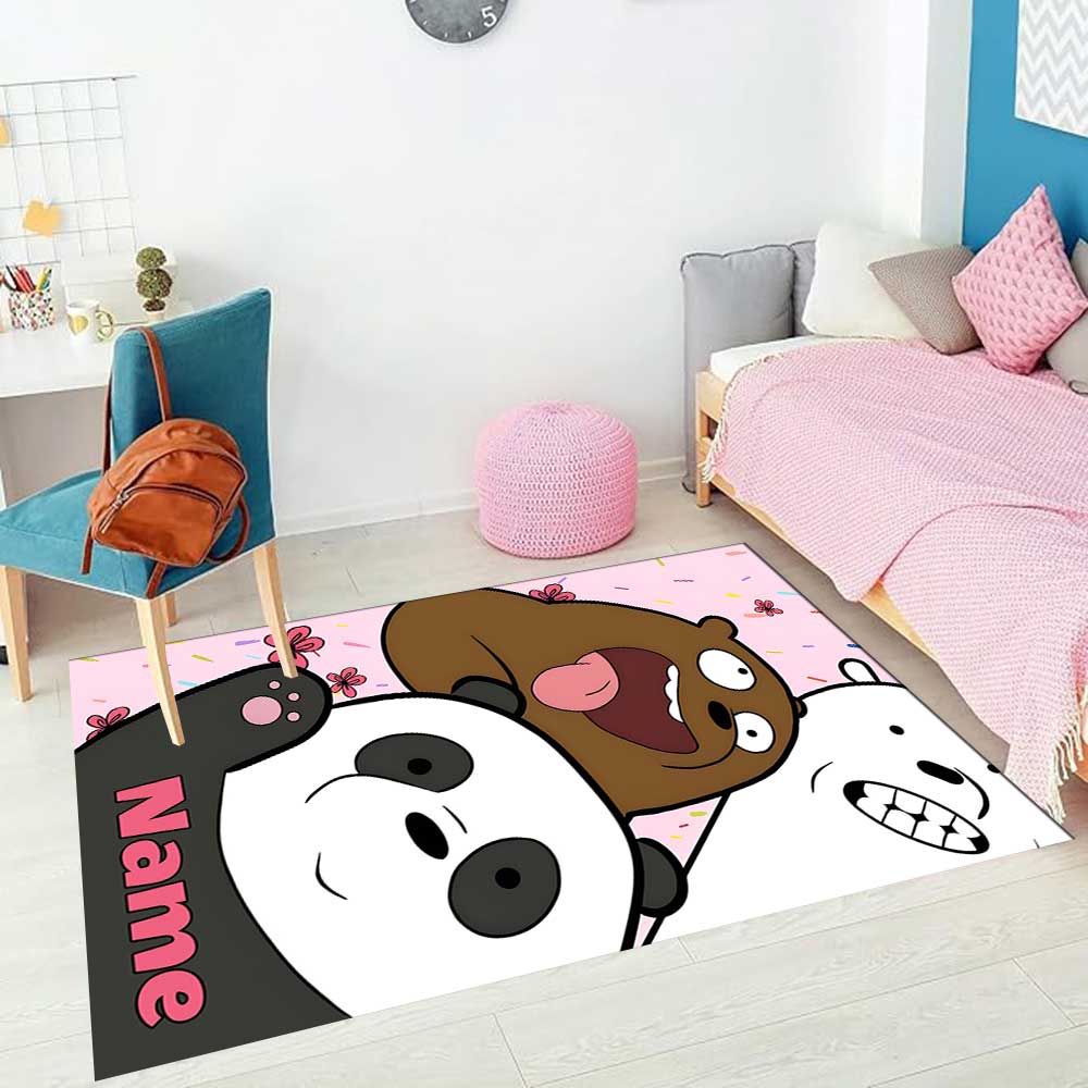 Warner Bros. Works (14) Customize your name rug, office chair cushion, home bedroom living room gift.
