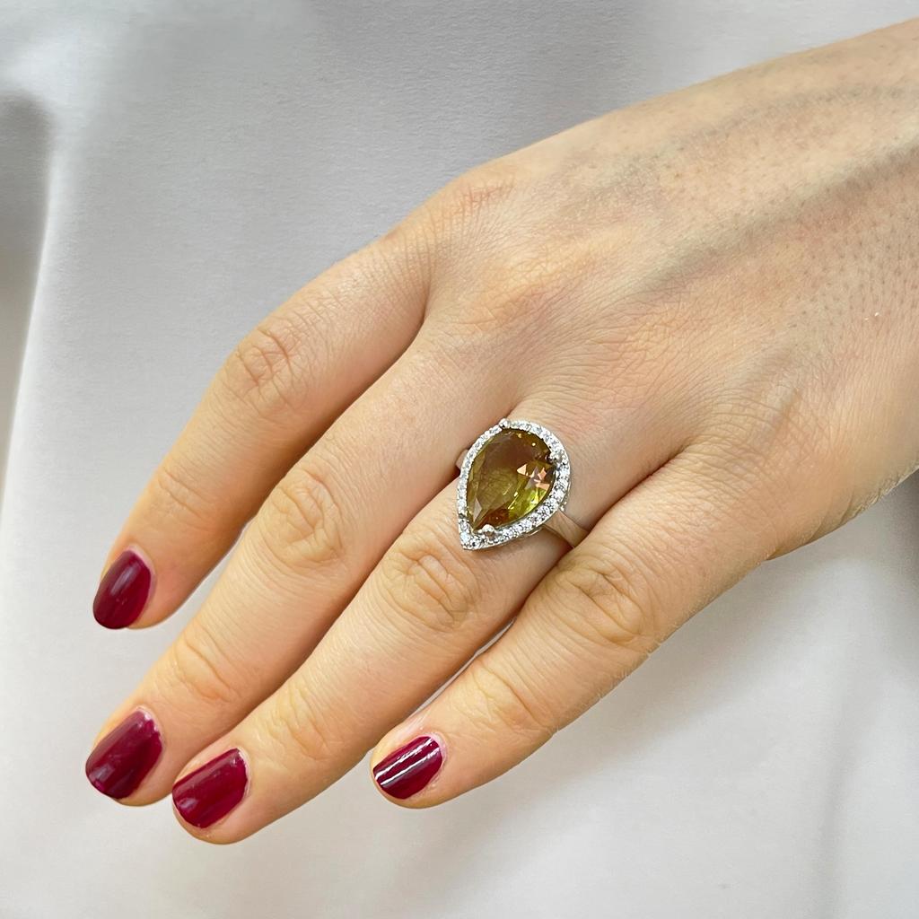 Drop Zultanite Silver Women Jewelry Set, Color Changing Set, Exquisite and Timeless, Zultanite Jewelry, 925 K