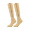 Men Women Sports Socks Zipper Closed Swelling Pressure Stocking Leggings Compression Socks