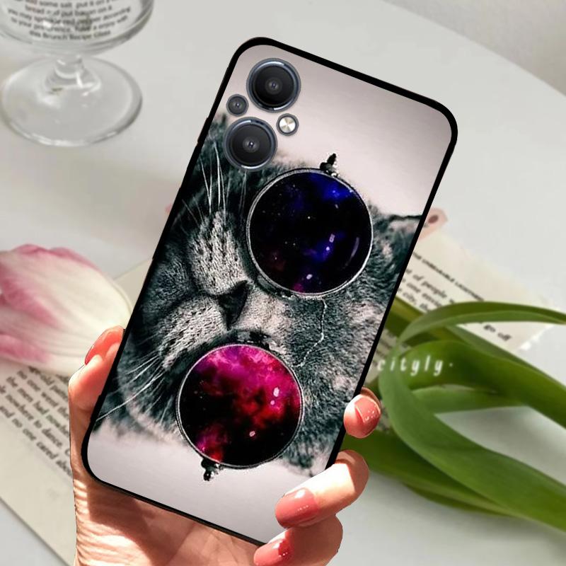 For Oppo F21 Pro 5G Case F21s Pro CPH2341 Silicone TPU Phone Cover For Oppo F 21 Pro 4G CPH2363 Fashion Shockproof Bumper Fundas