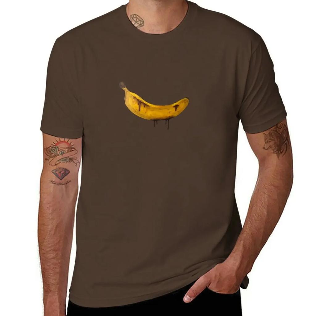 The bloody banana TShirt boys whites plus sizes oversized t shirts for men