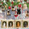 Advent Cat Calendar 2026 Christmas Advent 24-Day Cute 2d Cat Pendant Decorative Charm Countdown Calendar for Pet Lovers