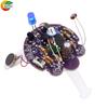 Photosensitive Mobile Robot Kit Firefly DIY Bulk Tail Breathing Light Fun Electronic Education Training LED Electronic Kit