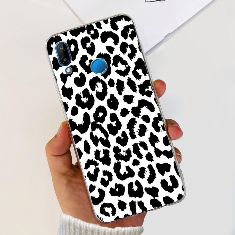 Чехол для Huawei P20 Lite Чехол Милый Астронавт Мультяшный Тонкий Прозрачный Мягкий Силикон Задняя Крышка Телефона Для Huawei P20Lite ANE-LX2 Funda
