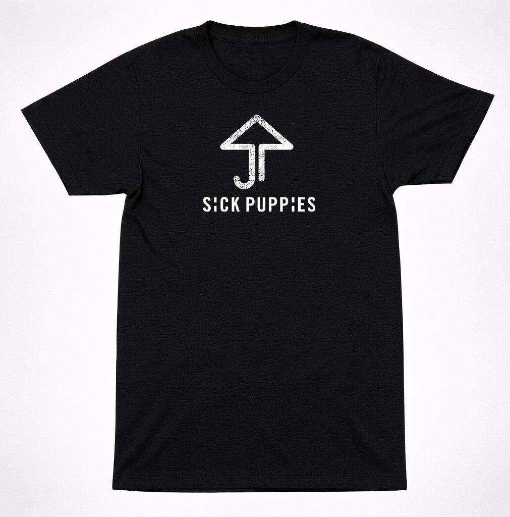 Sick Puppies Arrow Logo T-Shirt Alternative Rock Post-Grunge Band Tee