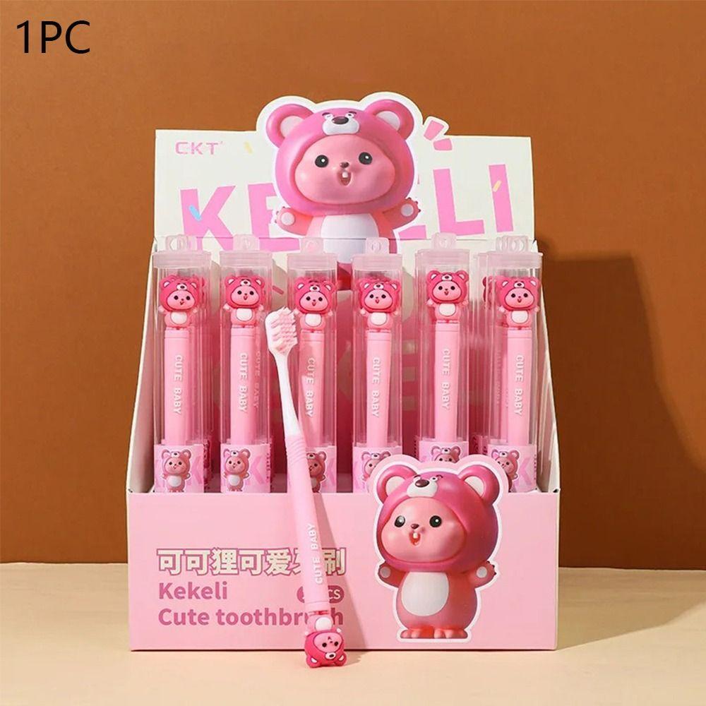 Силиконовая зубная щетка Капибара ПЭТ Аниме Зубные щетки Новая Мультяшная Зубная щетка