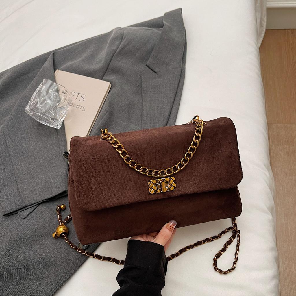 Новая простая сумка-мессенджер на цепочке женская модная трендовая сумка через плечо в иностранном стиле осенне-зимняя с леопардовым принтом маленькая квадратная сумка